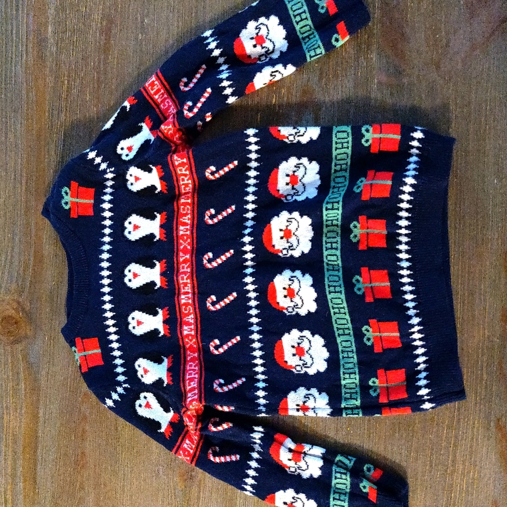 Christmas sweater h&m 12-18 months